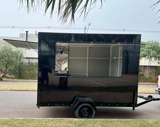 Trailer para Lanches 3x2 - Ideal para Food Trucks Reboques GT BRASIL