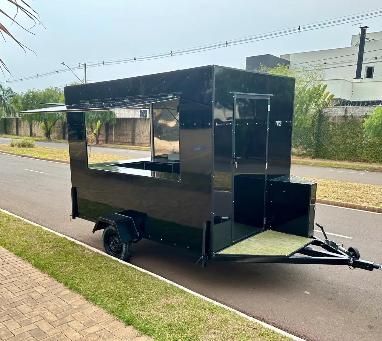 Trailer para Lanches 3x2 - Ideal para Food Trucks Reboques GT BRASIL