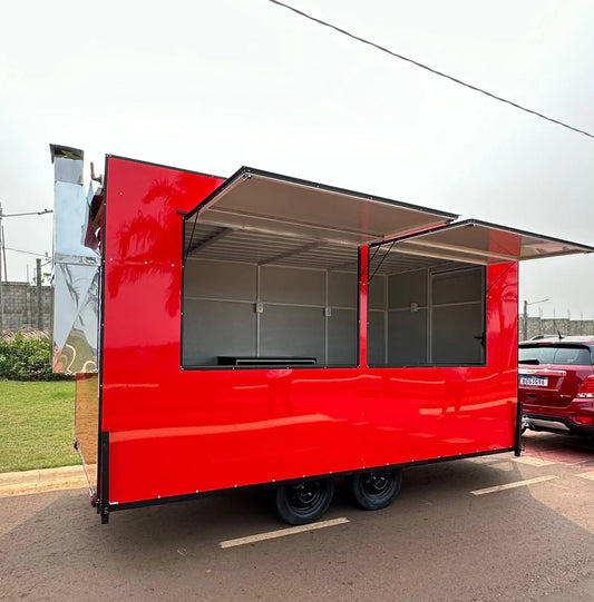 Trailer 4x2 com churrasqueira embutida Reboques GT BRASIL